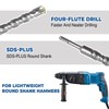 SDS Plus Drill Bit 20 x 260 mm, Professional Concrete