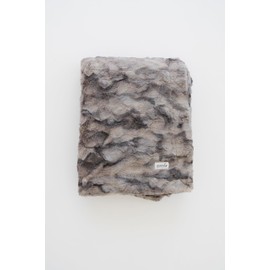 GRACED SOFT LUXURIES Oversized Throw Blanket Living Room Decor Softest Warm Elegant Aesthetic Comfy Cozy Faux Fur for Home, Couch, Sofa, Bed, Chair (XL 60" x 80", Marbled Gray)