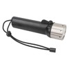 Diving Flashlight Black Dive Light 200lm 328ft IP68 Waterproof Compact
