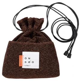 [World Party] [2024] ONDOO NC005-912-230 2-230 Drawstring Bag Brown Ondo Metallic Glitter Stylish Cute Travel Crossbody Shoulder Shoulders Shine Ladies Men Men Women Internal Pocket