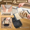 Silicone Bread Loaf Pan Liners, Nonstick, Reusable Bread Pan Baking