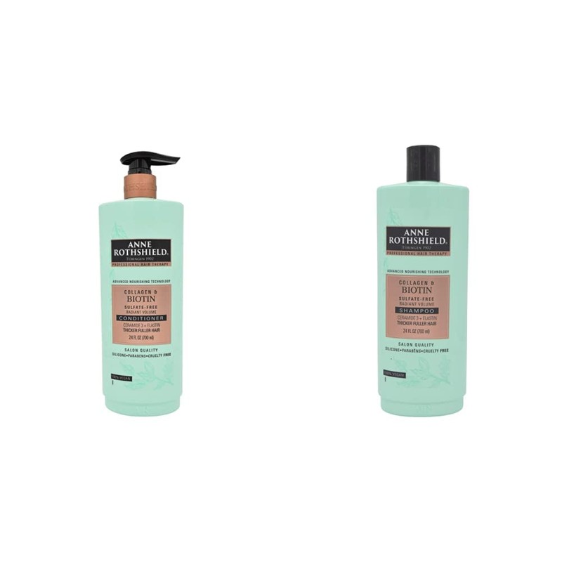 Anne Rothshield Acondicionador Collagen and Biotin 700Ml + Shampoo Collagen