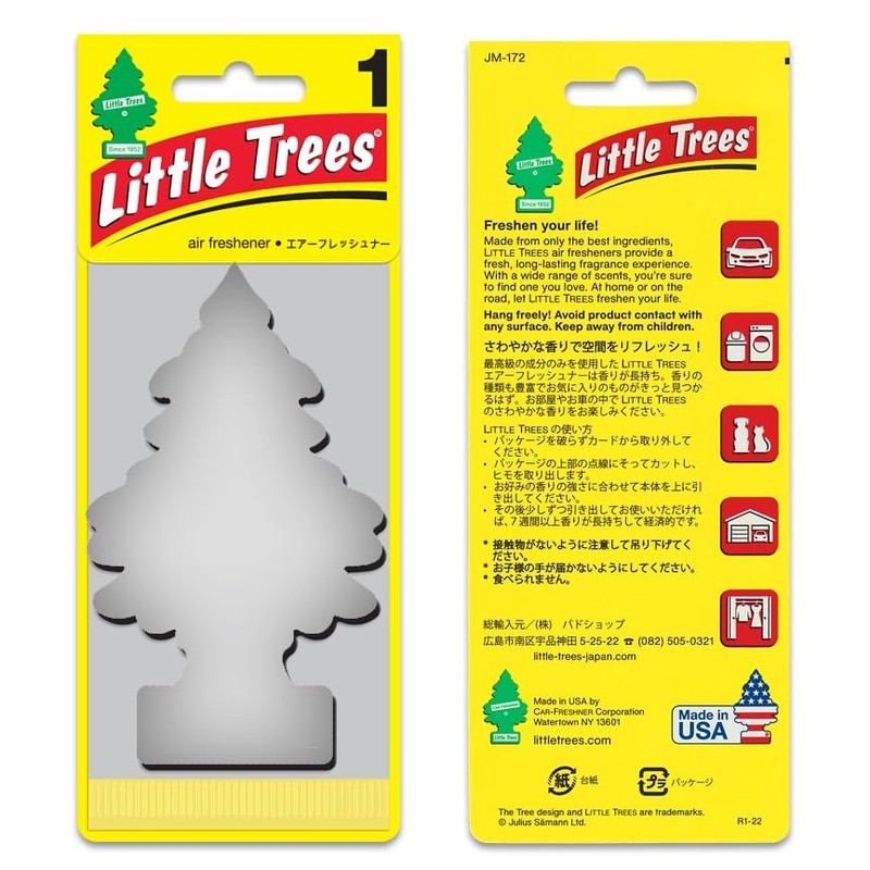 LITTLE TREES Car Air Freshener | Hanging Paper Tree for