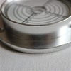 Large Flanged Metal Circular Angle Spirit Bubble Degree Level (Green