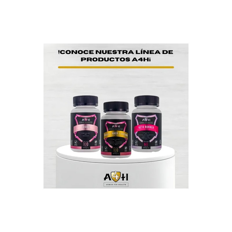 Aguaje Maca Biotina Armor For Health Cápsulas 100