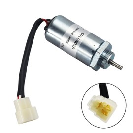 Fuel Shut off Solenoid 897329-5680 for Isuzu 3LD1 3LD2 4LE1 engine and Hitachi, Kobelco SK75-8