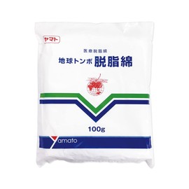 大和工場 ヤマト Yamato 地球トンボ 脱脂綿 100g/個 3個セット 一般医療機器 医療脱脂綿 020024 (3)