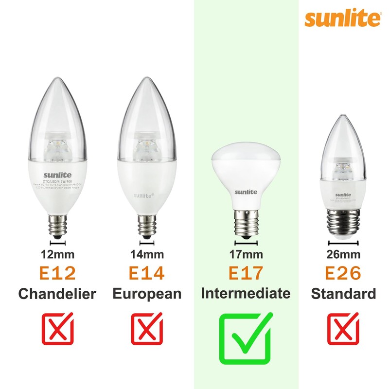 Sunlite LED Filament T6 T6.5 Tubular Light Bulb, 2 Watts