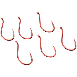 Gamakatsu Octopus Hook-6 Per Pack (Red, 5/0)