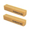 POWERTEC 71002-P2 - Barra de limpieza abrasiva para lijar cinturones