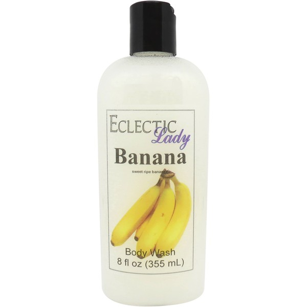 Eclectic Lady Banana Body Wash, 8 ounces