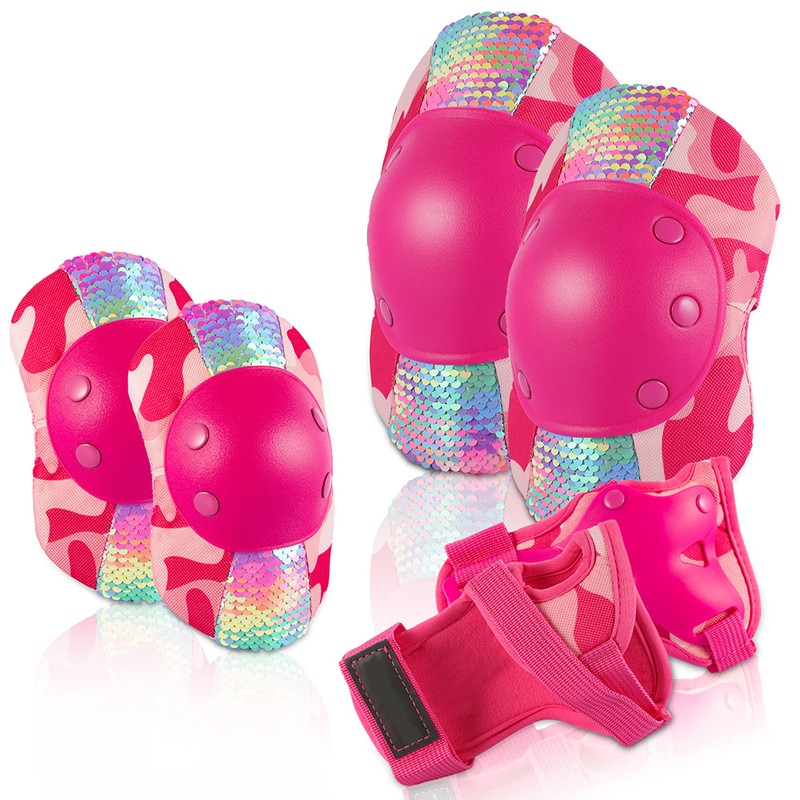 3 in 1 Kids Protective Gear Set Knee Pads Elbow