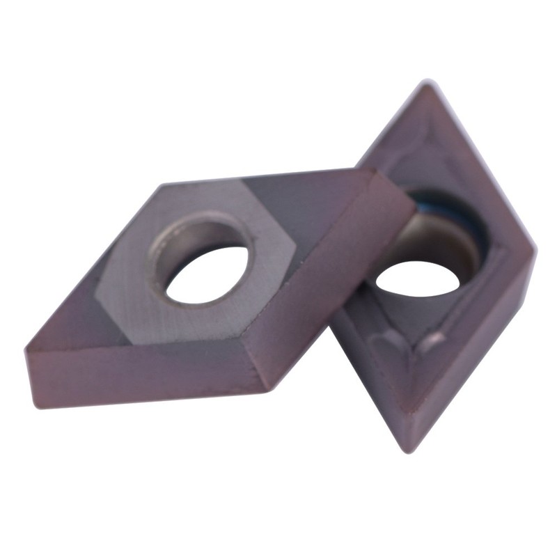 10pcs Diamond Shape Carbide Insert Cutter Machine Lathe Milling Tool