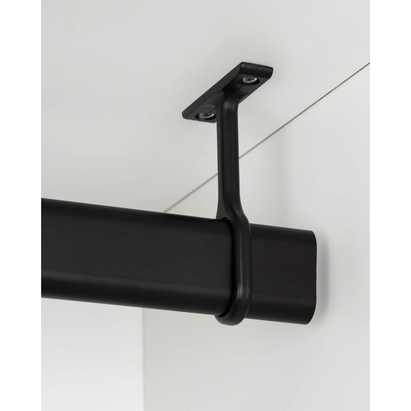 Gedotec Cupboard Rail Bearing Centre Support Bracket for Clothes Rail