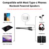 TRANLIKS USB C Splitter, 2-in-1 Adapter USB C with PD