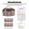 BOYATU Travel Makeup Bag for Women: Large Capacity Open Flat