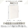 Vegaplace A5 Macaron Binder, 6-Hole PU Leather Notebook Binder, Durable,