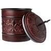 4 Piece Versailles Canister Set with Fresh Seal® Covers