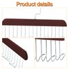 Xbaiyanr 4Pcs Anti Slip Multi Hook Coat Racks,Bra Hangers for