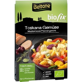 Beltane Biofix Tuscany Vegetables - 2 Servings, Pack of 2 (2 x 19.4 g Pack) - Organic
