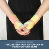 Niupiour 2-Pack Colorful Wrist Brace Compression Support Strap - Adjustable