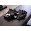 Bodyline Powerlifting Mesh Glove with Leather Palm (Empty)