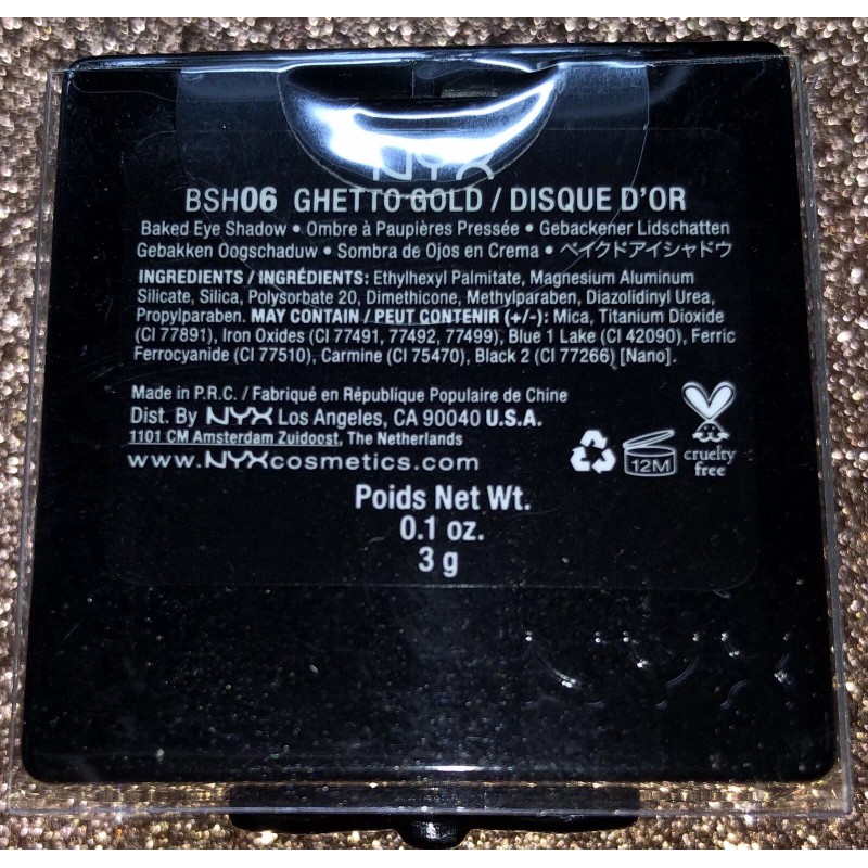 NYX Baked Shadow Eyeshadows Makeup 5 Different Shades to Choose