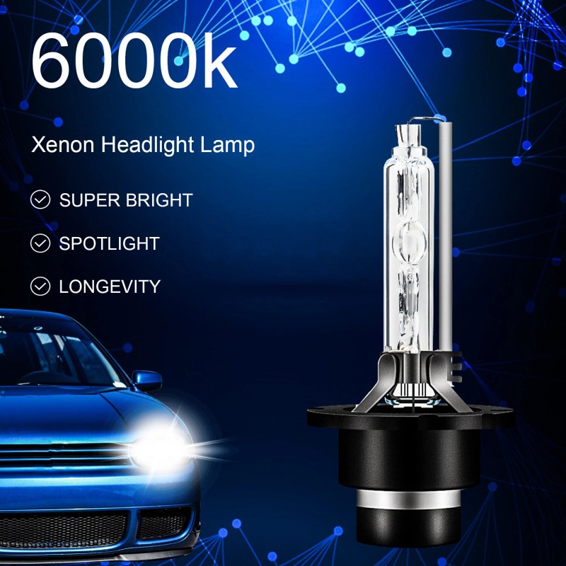 SHENKENUO D2S HID Xenon Headlight Bulbs For Infiniti G35 2005-08