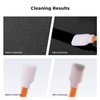 K&F CONCEPT Foam Cleaning Swabs, Individually Wrapped Foam Sticks for