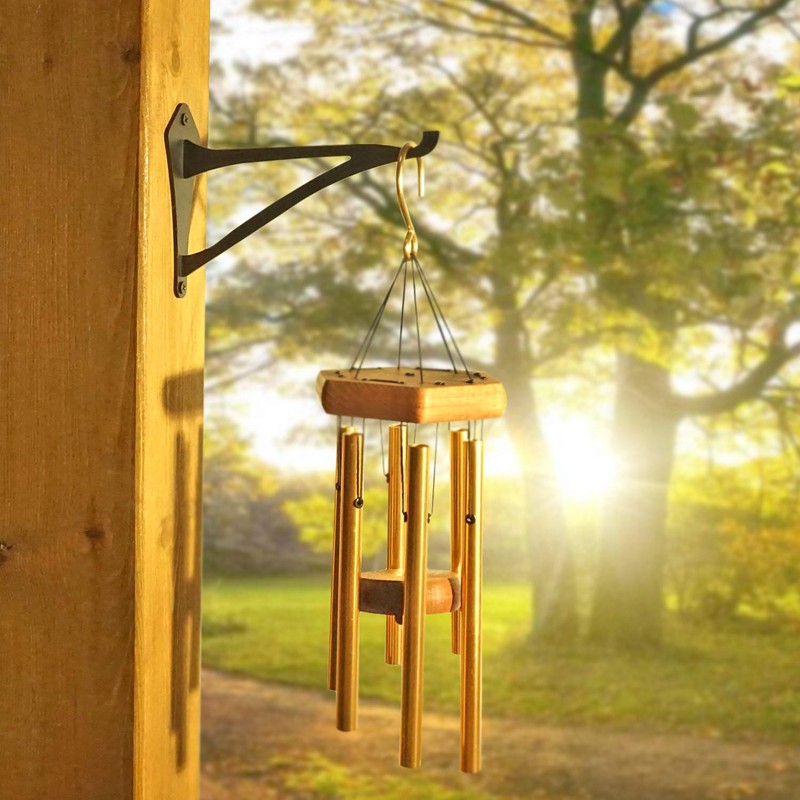 VEEBOOD 2 Piece 8-Inch Outdoor Decorative Iron Lantern Hooks for