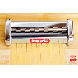 Imperia Simplex Titania line. Accessories for pasta machines. 100% made in Italy. Steel kitchen accessories for fresh pasta. Pasta cutter compatible with Imperia pasta machines. (Lasagnette 12 mm