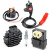 CDI Box Ignition Coil Voltage Regulator Rectifier Relay Kit Compatible