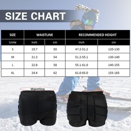 HUIOP Skating Pads For Kids Ice Skating Accessories 3d Protection For Butt And Tailbone Kids Hips Protective Pads,skating pads for kids