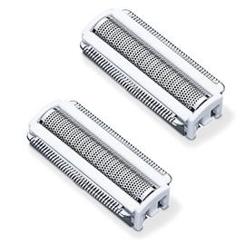 Beurer HL 76 Replacement Set of 2 Shaving Films with Blades for Beurer HL 76 Electric Epilator, 2-in-1 Epilation and Shaving