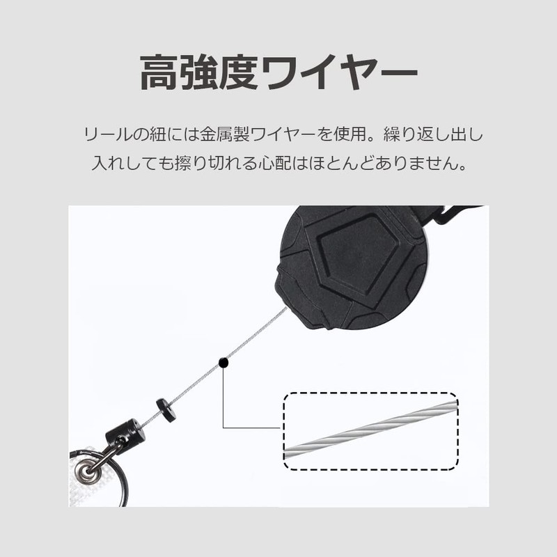 lifactlab. Pass Case, Commuter Passcase, Reel, High Strength Card Holder