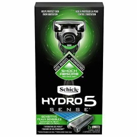 Schick Various Schick & Schick Hydro Razors Cartridges Refills Pick your Favorites - Schick Hydro 5 Sense Sensitive Razor + 2 refills