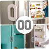 WADY 2 Piezas bloqueo del refrigerador cerraduras de la puerta