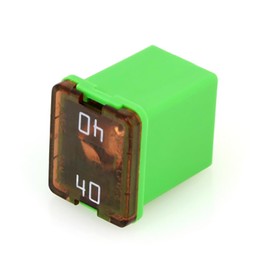 Sherco-Auto Low Profile JCASE Case Female Standard Cartridge Fuse 58V - 40 Amp - USA