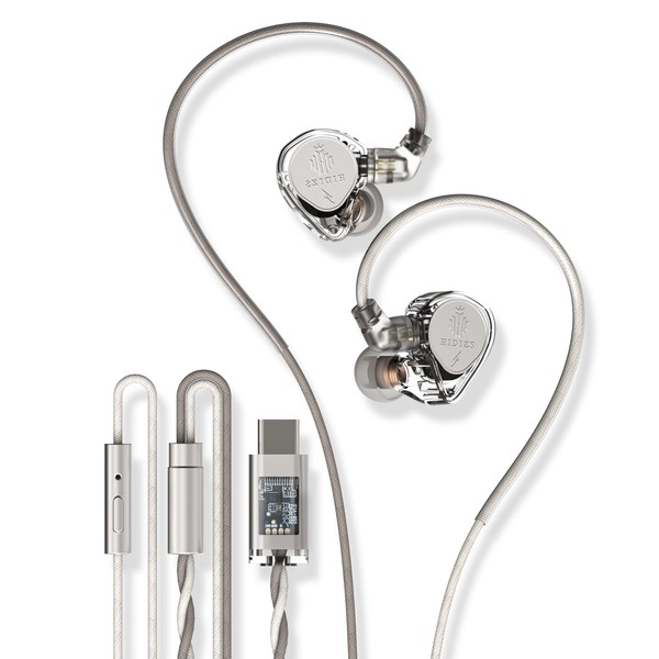 HIDIZS ST2 PRO HiFi in-Ear Earphone USB-C DAC White