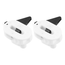 ACROPIX Rear Seat Cushion Pad Clips Set Fit for Land Rover Range Rover - Pack of 2 Black White