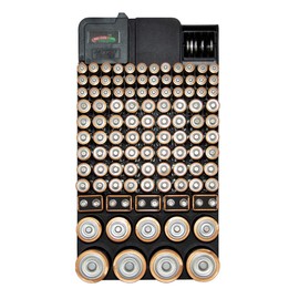 Range Kleen Slim Line Battery Organizer, Single Pack