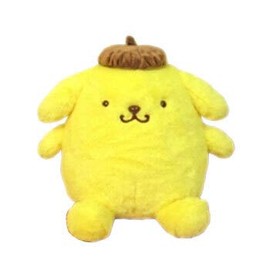 Nakajimacorp 143143-20 Howa Pompompurin, M, Yellow, H 11.8 x W 13.6 x D 11.8 inches (30 x 34.5 x 30 cm), Sanrio Pudding, Gift