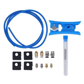 3D Printer Accessories MK8 Nozzles Pneumatic Connector Fittings PTFE Pipe Cutter Cleaning Needle Kit