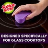 Scotch-Brite Scratch-Free Glass Cooktop Pads, Chemical-Free Cleaning, 2 Cleaning Pads