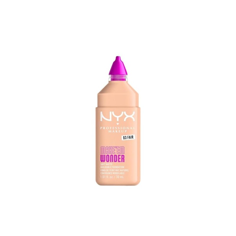 Nyx Professional Makeup, Make 'Em Wonder, Base de Maquillaje para