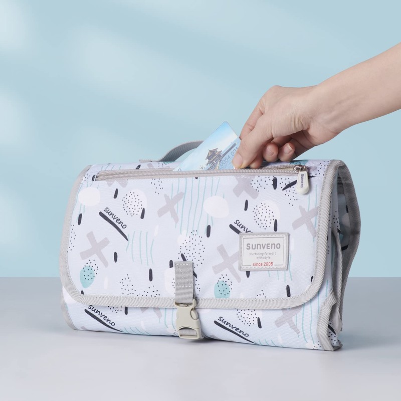 Portable Changing Pad (Blue)