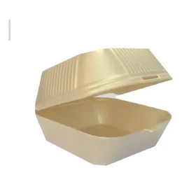 500 Domos Contenedores 6x6 Hamburguesero Biodegradables                                                                                               
