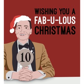 Craig Revel Horwood - Fab-u-lous, Funny Christmas Card, Seasons Greetings, Christmas Card for Her, For Him,