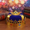 Toddmomy 1pc King Crown Hat Party Hats Gold Costume Accessories