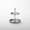 American Metalcraft STS2 Tiered Stand, Stainless Steel, Two-Tier, 5-1/2" Diameter,